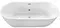 Ванна акриловая «Abber» AB9219 175/80 с каркасом с сифоном белая, фото №1