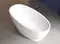 Ванна акриловая «Abber» AB9207 165/80 с каркасом с сифоном белая, фотография №7