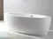 Ванна акриловая «Abber» AB9206 185/91 с каркасом с сифоном белая, картинка №2