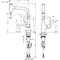 Смеситель для кухонной мойки «Hansgrohe» Talis M51 72822000 с выдвижным изливом хром, картинка №2