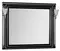 Зеркало «Aquanet» Паола 120 без света чёрный с патиной серебро, фото №1