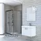 Мебель для ванной подвесная «Aquaton» Оптима 70 белая, фото №5
