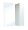 Зеркальный шкаф «Comforty» Генуя 75 без света белый универсальный, фото №1