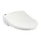Сиденье для унитаза с биде «Daewon» DIB-C850R округлая дюропласт с микролифтом белая, фото №1