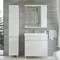 Мебель для ванной «Sanstar» Квадро 80 белая, картинка №2