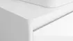 Мебельная столешница «Velvex» Klaufs 80 без отверстий МДФ белая, фото №1