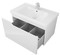 Мебель для ванной подвесная «Alvaro Banos» Armonia 80 белая, изображение №4