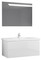 Мебель для ванной подвесная «Alvaro Banos» Armonia 100 белая, фото №1