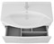 Мебель для ванной подвесная «Alvaro Banos» Carino 75 белая, фото №5