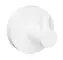 Крючок «Bemeta» White 104106024 на стену белый, фото №1