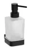 Дозатор для мыла «Bemeta» Nero 135009040 на стену чёрный, фото №1
