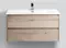 Мебель для ванной подвесная «Belbagno» Kraft 100 Rovere Galifax Bianco, картинка №2