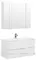 Мебель для ванной подвесная «Aquanet» Алвита 100 белая глянец, фото №1
