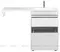 Тумба с раковиной под стиральную машину «Aquanet» Токио 120 (Даллас 120 правая) с корзиной белая, картинка №6