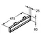 ADAPTO CUBO Полотенцедержатель 475 мм, с крепежом · Ideal Standard, U8615AA, картинка №2