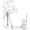 Смеситель для раковины «Paini» Cox 78PZ211LBL с донным клапаном чёрный, картинка №2