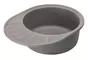 Мойка для кухни «Aquaton» Чезана 57/44 искусственный камень серый шёлк универсальная, картинка №2