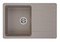 Мойка для кухни «Aquaton» Аманда 78/51 искусственный камень серый шёлк универсальная, фото №1