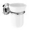 Стакан для зубных щёток «Roca» Carmen на стену хром, фото №1