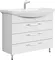 Мебель для ванной «Aqwella» Аллегро 105 с 3 ящиками белая, фотография №3