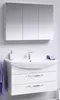 Мебель для ванной подвесная «Aqwella» Аллегро 105 с 2 ящиками белая, фото №1
