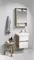 Мебель для ванной подвесная «Aqwella» Сити 50 белая/дуб балтийский, картинка №2