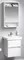 Мебель для ванной подвесная «Aqwella» Сити 50 белая/дуб канадский, фото №1