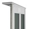 Зеркало «Edelform» Сириус 100 с подсветкой индустриальный бетон, фотография №3