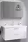 Мебель для ванной подвесная «Aqwella» Манчестер 100 белая, фото №1