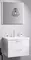 Мебель для ванной подвесная «Aqwella» Манчестер 80 белая, фото №1
