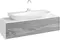 Мебель для ванной подвесная «Aqwella 5 Stars» Genesis 120 миллениум серый, изображение №4