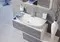 Мебель для ванной подвесная «Aqwella 5 Stars» Genesis 120 миллениум серый, фото №5
