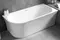 Ванна акриловая «Abber» AB9257 170/78 с каркасом с сифоном белая правая, картинка №2