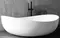Ванна акриловая «Abber» AB9239 180/110 с ножками с сифоном белая, картинка №2