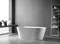 Ванна акриловая «Abber» AB9222 150/70 с каркасом с сифоном белая, фотография №3