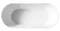Ванна акриловая «Abber» AB9222 150/70 с каркасом с сифоном белая, картинка №2