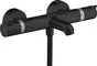 Смеситель для ванны «Hansgrohe» Ecostat Comfort 13114670 с термостатом чёрный матовый, фото №1