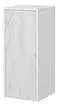 Подвесной шкаф «Aquaton» Сакура 33 подвесной с корзиной ольха наварра/белый, фото №1