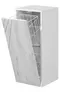 Подвесной шкаф «Aquaton» Сакура 33 подвесной с корзиной ольха наварра/белый, картинка №2