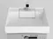 Раковина над стиральной машиной «Aquaton» Рейн 60 литьевой мрамор белая, изображение №4