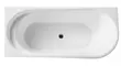 Ванна акриловая «Belbagno» BB410 150/78 с донным клапаном с ножками без сифона белая левая, фото №1