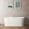 Ванна акриловая «Belbagno» BB408 170/80 с ножками перелив без сифона белая, фото №5