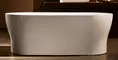 Ванна акриловая «Belbagno» BB405 150/80 с ножками с сифоном белая, картинка №2