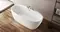 Ванна акриловая «Belbagno» BB404 170/80 с ножками с сифоном белая, изображение №4