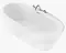 Ванна акриловая «Belbagno» BB404 170/80 с ножками с сифоном белая, картинка №2