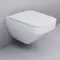 Подвесной унитаз безободковый «Am.Pm» Inspire 2.0 C50A1700SC белый с сиденьем дюропласт с микролифтом белое, фото №1