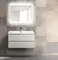 Мебель для ванной подвесная «Belbagno» Kraft 90 Bianco Opaco, картинка №2