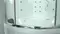 Душевой бокс «Timo» Lux T-7735 135/135 с ванной Clean Glass/белый с гидромассажем с электрикой, картинка №22