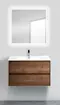 Мебель для ванной подвесная «Belbagno» Kraft 80 Rovere Tabacco, фото №1