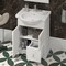 Мебель для ванной «Opadiris» Клио 50 белая, фотография №7